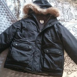 Old Navy Fur Lined Winter Coat